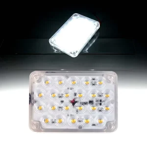 High Brightness LED Emergency Side Light Waterproof 12V 24V Beacon Flashing Warning Light Ambulance Traffic Alert Product