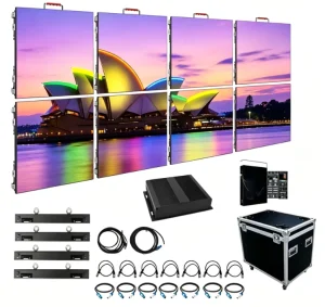 High Brightness Outdoor Rental LED Screen Display Panel for Stage Events Concerts and Advertising Installations