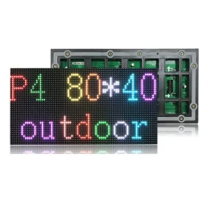 High Brightness P4 Indoor Outdoor Advertising LED Display Screen Module Intelligent Split Screen Digital Signage 1 Year Warranty