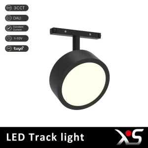 High CRI 90 Aluminum GU10 15mm Adjustable 120 Beam Angle Dimmable Feature LED Track Light Floodlight for Modern Spaces