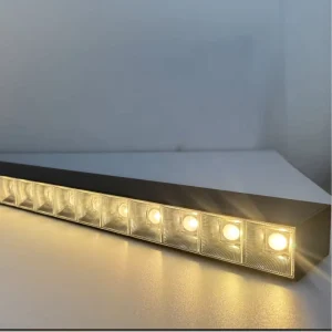 High CRI Architectural LED Linear Pendant Light for Premium Commercial and Workplace Lighting