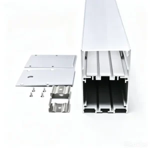 High Class Aluminum LED Profile Suspended Extrusion Led Strip Channel Surface Mounted LED Housing 50*75mm