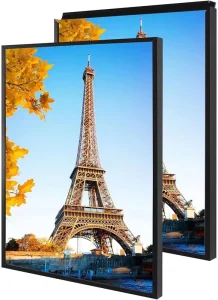 High Definition Advertising Light Box 4000 Lumens Bright Output for Bakery Shop Indoor Food Poster Display