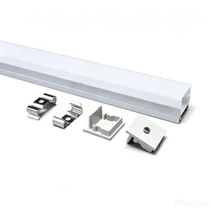 High Density Aluminum Profile LED Channel Extrusion 19*09MM Aluminium Channel for LED Lighting