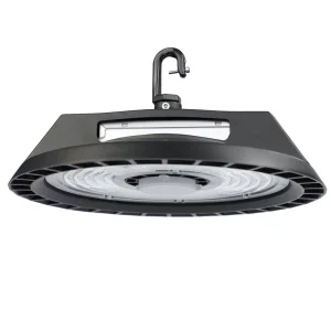 High Efficiency 160lm W UFO LED High Bay Light Circular Pure Aluminum Rectangle Driver for Warehouses IP65 Rating