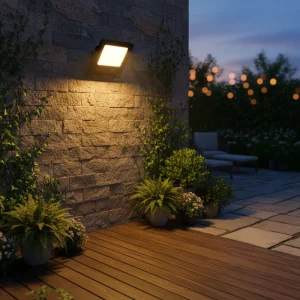 High Efficiency 80LM/W IP66 Waterproof SMD LED Floodlight 50W Lightweight High CRI 80 for Sports Stadium Outdoor Use