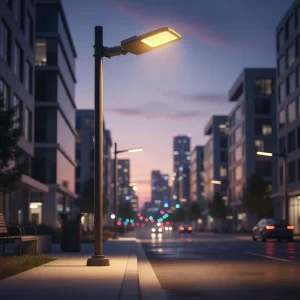 High Efficiency AC Powered Grey Black Color Die Cast Aluminum Road LED Street Light IP66 100W 250W