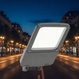 High Efficiency AC Powered Grey Color Die Cast Aluminum Road LED Street Light IP66 200W