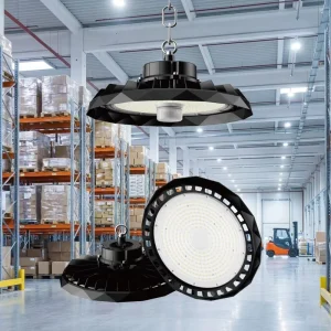 High Efficiency Aluminum UFO for High Bay Light 200Lm W IP65 for Warehouse Factory Industrial Lighting