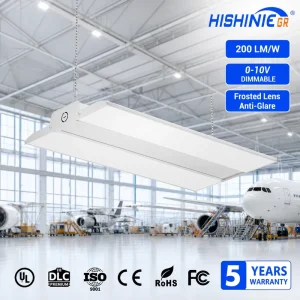 High Efficiency LED High Bay Light for Factory Workshop Industrial Building Lighting Linear LED High Bay Light