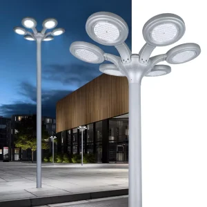 High Efficiency Outdoor Landscape Decoration Waterproof Lighting IP65 Light Control 33W 66W Solar Garden Light
