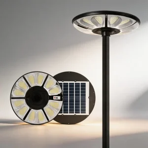High Efficiency Outdoor Solar Lights LED Lighting Integrated Waterproof Lamp 180W Solar Garden Lights for Road Landscape Lawn