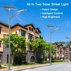 High Efficiency Saving Aluminum Split Solar Led Street Light for Outdoor in Smart Cities