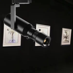High End Commercial Shapeable Track Light High Ra Anti Flicker Spotlight with Aluminum Body Anti Glare Display Lighting for Show