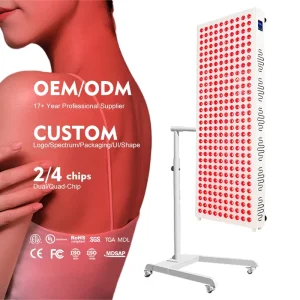 High Irradiance Red Light Therapy Panel Low EMF Flicker Free LED Therapy Panel Factory