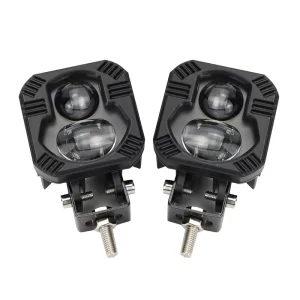 High Low Spot Beam Auxiliary Lamp Mini Spotlight Fog Work Lights Offroad Motorcycle Car LED Driving Light