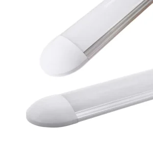 High Lumen 100LM/W PF0.5/0.9 LED Flat Tube 2FT 4FT LED Linear Lighting 10W 20W 30W 40W Tube Light LED Batten Light for Indoor