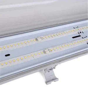 High Lumen 18W 36W 40W LED Industrial Tri Proof Light Vapor Tight Fixture With 50000 Hours Lifespan Available In PC Brass