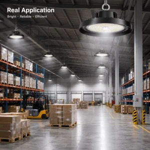 High Lumen 190lm w Round High Bay Die casting Aluminum IP65 UFO Led High Bay Light for Warehouse