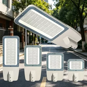 High Lumen 50W 100W 150W 200W LED Street Light IP66 Waterproof Outdoor Road Lamp Aluminum Housing for Highway Garden Parking Lot