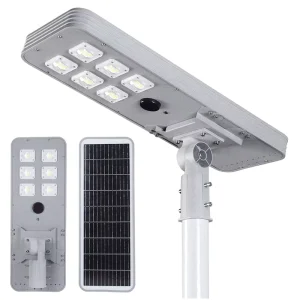 High Lumen Energy Saving Auto Dimming All in One Solar Led Street Light Ip65 Outdoor Waterproof Solar Garden Light