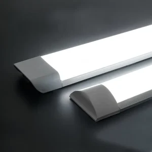 High Lumen Led Flat Tube 2FT 4FT 8FT Led Linear Lighting 18W 24W 36W 68W 72W Tubelight Led Batten Light for Indoor