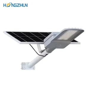 High Lumen Split Solar LED Street Light IP65 Waterproof Aluminum Alloy 30W 100W LiFePO4 Battery Remote Control Road & Garden Use