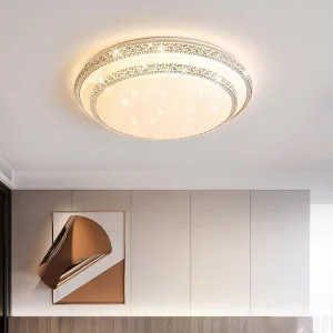 High Lumen Surface Mounted Acrylic Modern Living Room Hotel Indoor Decorative LED Ceiling Lights