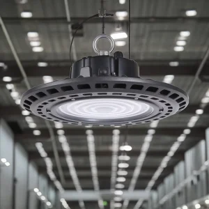 High Lumen UFO High Bay Light 100W 150W 200W Aluminum PC Body IP65 Indoor Outdoor Use SMD2835 5-Year Warranty