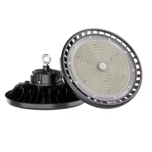 High Lumen Warehouse Indoor Stadium Lighting 100W 150W 200W 240W UFO High Bay Light IP65 Aluminum