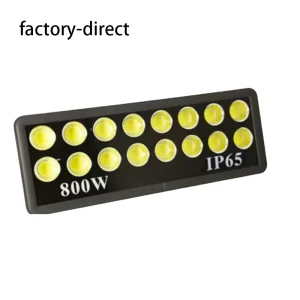 High Lumen Waterproof IP65 Aluminum Outdoor Garden Warehouse Theme Park Stadium 800W LED Flood Light