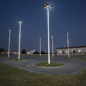High Mast Lighting 4800W 30m 35m Lighting Pole and Lighting Tower