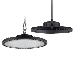 High Output UFO LED High Bay Light Industrial Warehouse Lighting 100W High Power Aluminum Commercial Factory Workshop Lamp