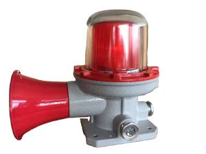 High Performance 5W-40W Explosion Proof Audible and Visual Alarm 120-180 Db Available in 4 Colors
