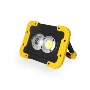 High Performance Aluminum LED Outdoor Flood Light with Rotatable Bracket IP33 Rated 6000K Daylight 600LM