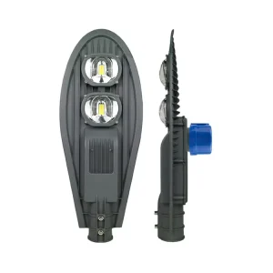 High Performance IP65 Waterproof 50W 100W 150W 200W Aluminum Housing Cobra Head COB LED Street Light for Highway Road Lighting