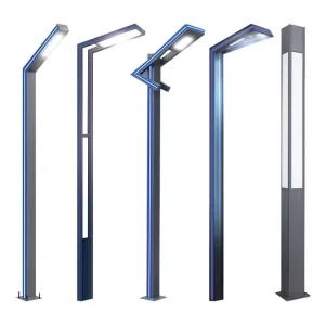 High Performance IP65 Waterproof LED Garden Street Light Outdoor Landscape Lighting for Park Plaza Walkway