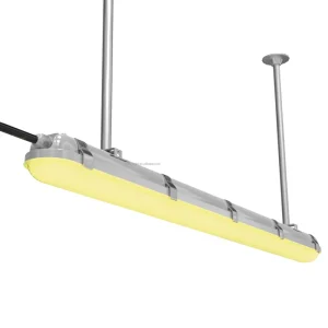 High Performance Tri proof 2FT 18W LED Linkable Hanging Industrial Warehouse Lighting 140LM/W IP65 IK10 Dimmable 5 Year Warranty