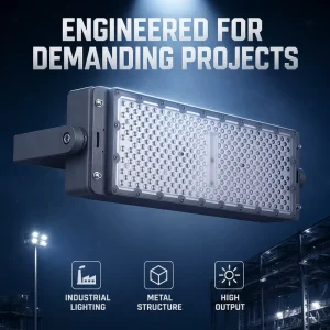High Power 1000W 2000W IP65 Waterproof Warehouse Sports Light LED Flood Light with 5 Year Warranty Adjustable Beam Angle