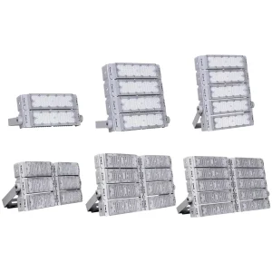 High Power 100W 600W IP66 Waterproof Aluminum Outdoor LED Flood Light for Construction Site Warehouse and Farm