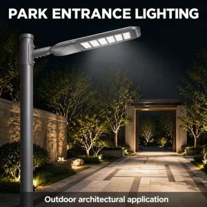 High Power 300W LED Street Light Energy Saving Waterproof Outdoor Roadway Lighting for Highway Parking Lot Security