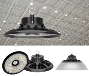 High Power 500W UFO High Bay Light IP65 Rated Aluminum Construction for Factory Warehouse Use