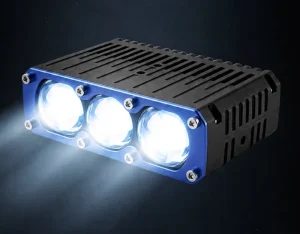 High Power 85W Car Grille Light Integrated LED Headlights with High and Low Beams Concealed Grille Spotlights