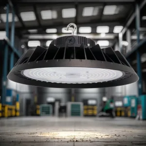 High Power ETL DLC 150LM/W IP65 Aluminum LED Highbay UFO Light 150W 240W 300W 500W 3CCT Dimmable High Bay Light for Warehouse