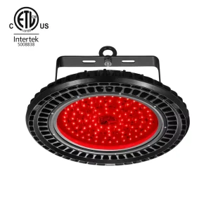 High Power ETL UL CE Certified UFO Light 200W IP65 Wireless DMX Industrial Lighting AC100-277V High Bay Lamp for Churches