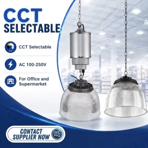 High Power High Bay Lights 100/150W IP65 Aluminum Lamp Industrial Supermarket Warehouse Highbay UFO Light