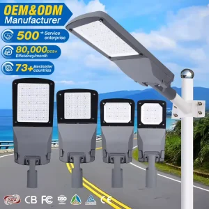 High Power IP66 Waterproof Outdoor Aluminum Garden 60W/100W/150W/240W SMD LED Street Light