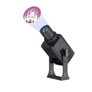 High Power IP67 Waterproof Outdoor Advertising Lights Logo Gobo Projector with Color Changing Feature Wedding Lighting