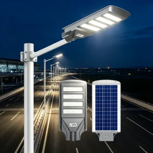 High Power Integrated Solar LED Street Light 200W 300W 400W 500W 600W with Infrared Sensor for Courtyard Use