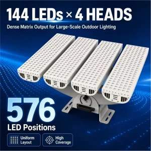 High Power LED Flood Light IP67 Waterproof 3000K 4000K RGB Color Selectable Hotel Bridge Commercial Building Lighting OEM Custom